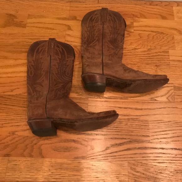 1883 Lucchese Leather Cowboy Boots Women - size 8 - Picture 2 of 8